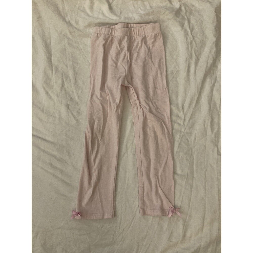 5T HB girl clothes - one piece pants | solid light pink theme